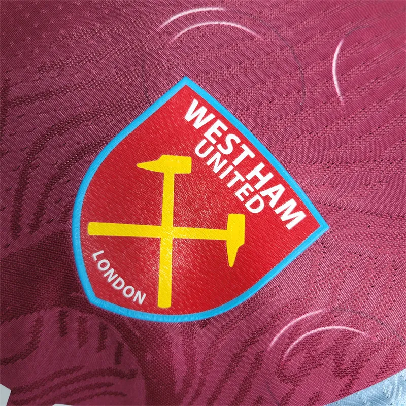 West Ham United 2023/24 Home Jersey Player Version