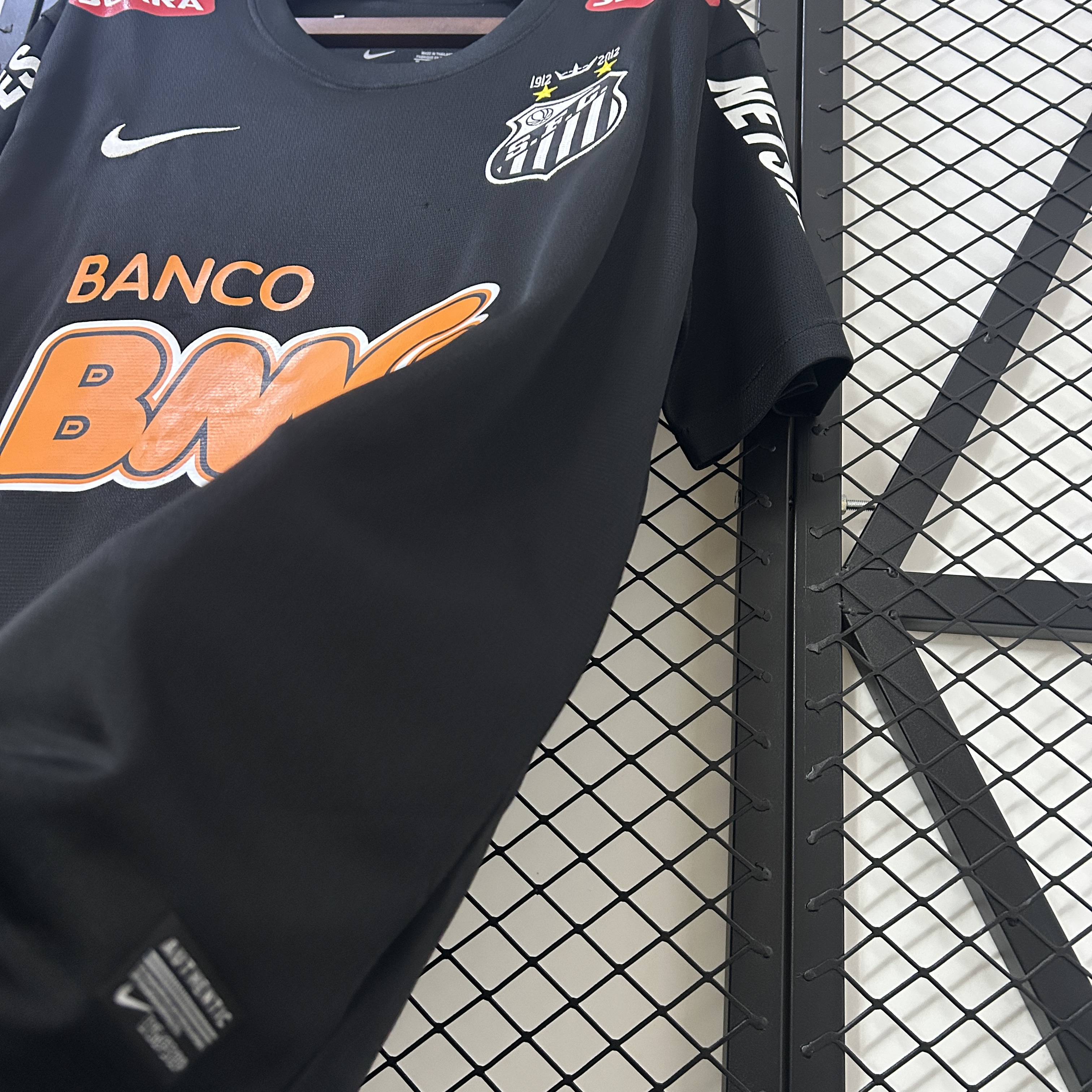 Santos Black Retro Man Jersey 2012/13