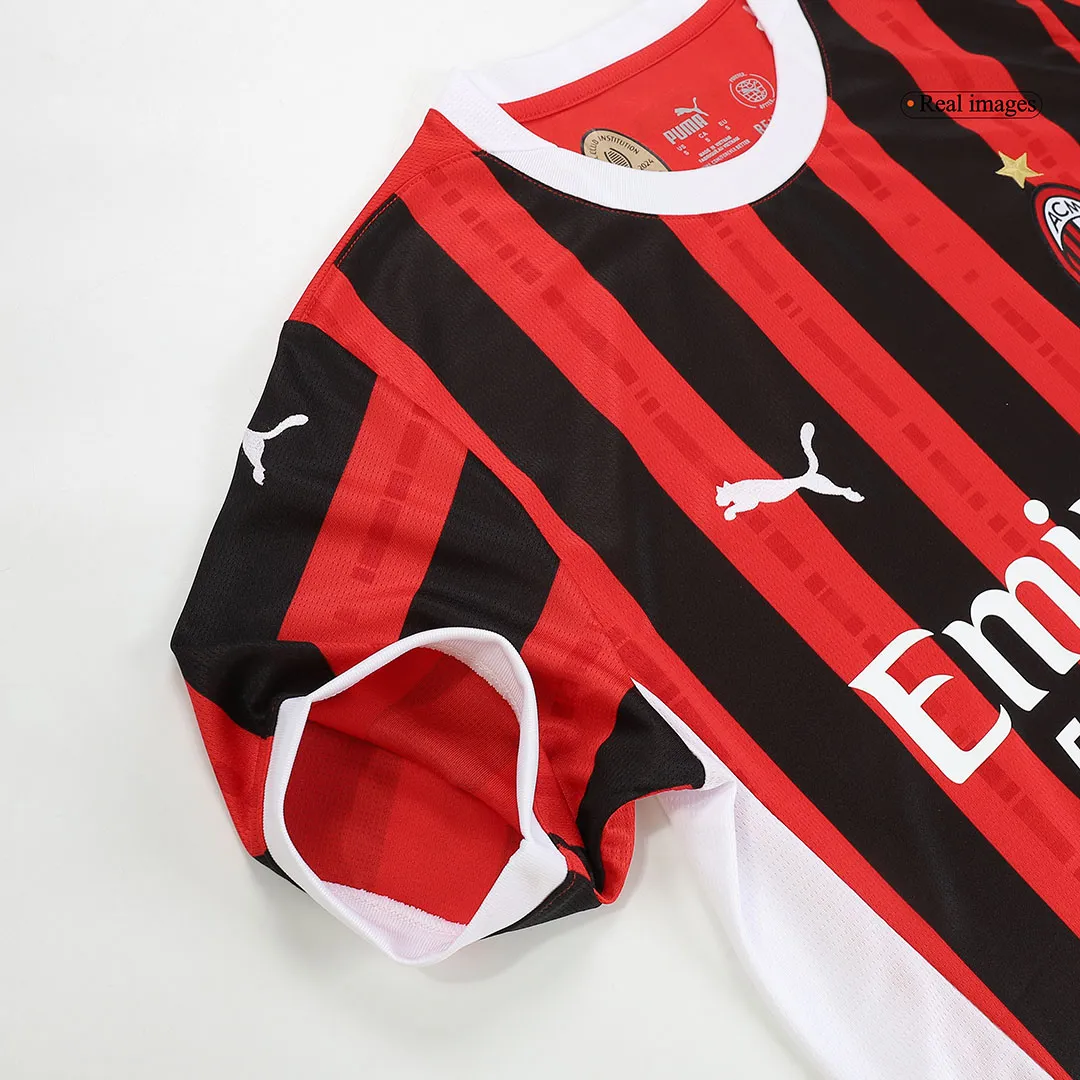 AC Milan Home Kit(Jersey+Shorts) 2024-25