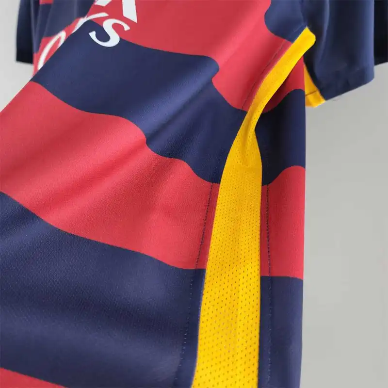 15-16 Barcelona #10 MESSI Retro Jersey Home