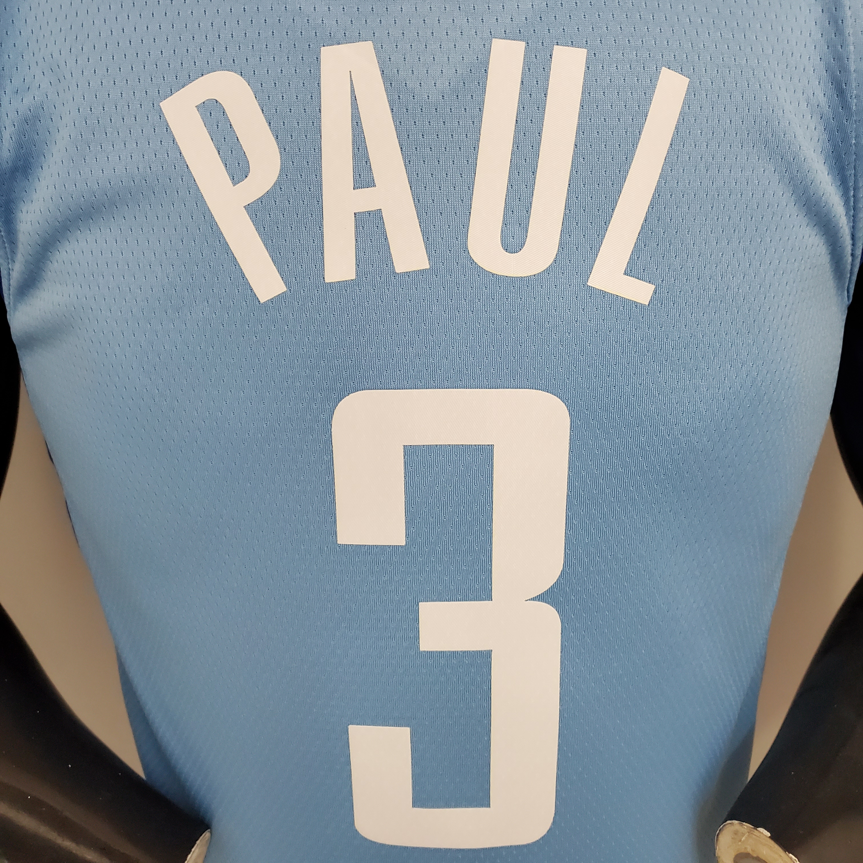 Chris Paul Houston Rockets City Edition Swingman Jersey Blue