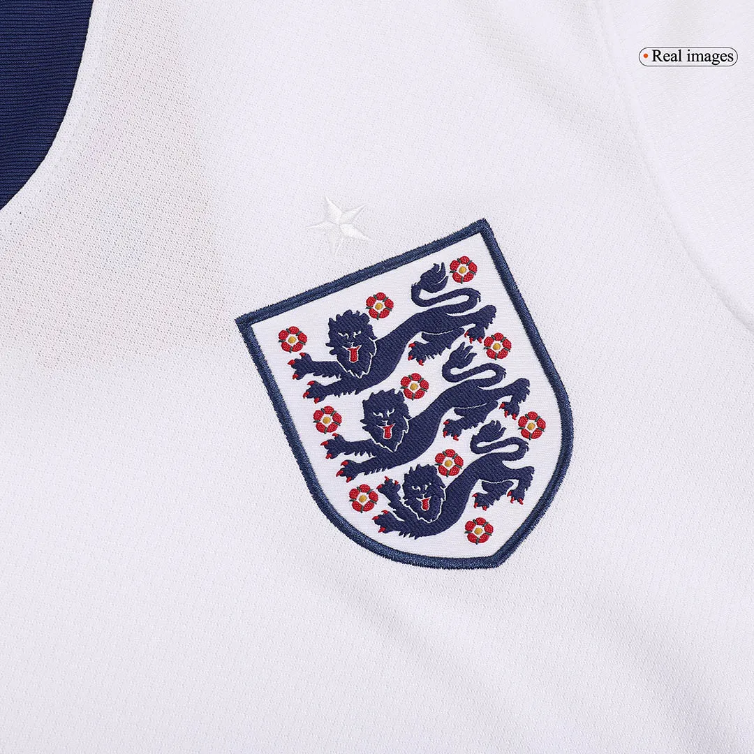 England Home Jersey EURO 2024 RICE #4 KANE #9 BELLINGHAM #10 FODEN #11