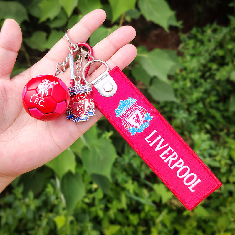 Real Madrid, Barcelona, Manchester City, Liverpool Club Keychain Football Gift