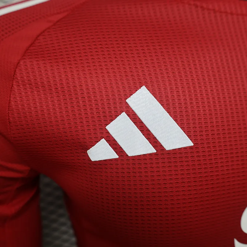 24-25 Manchester United Home Long Sleeve Player Version