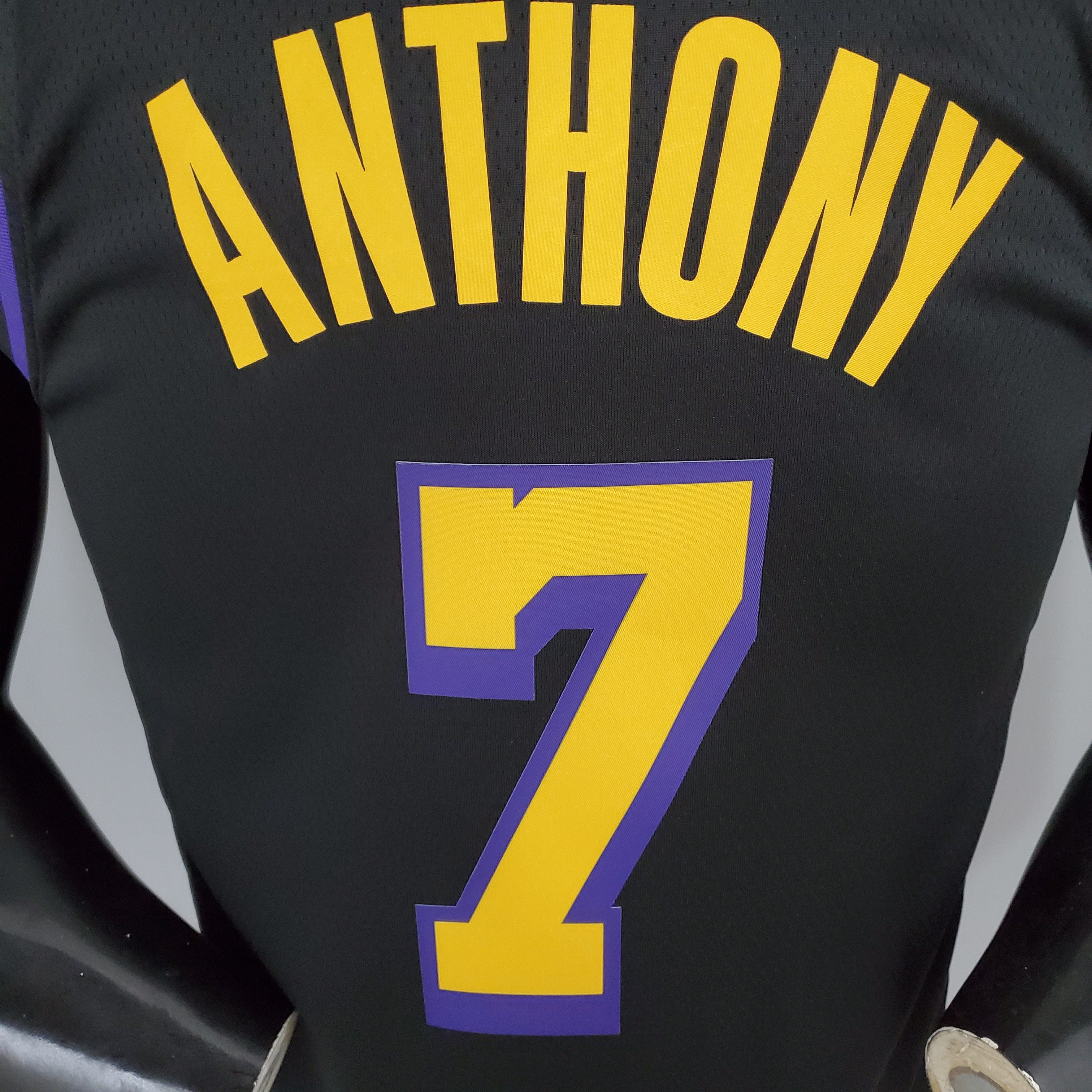Carmelo Anthony Los Angeles Lakers 2020/21 Swingman Jersey Black