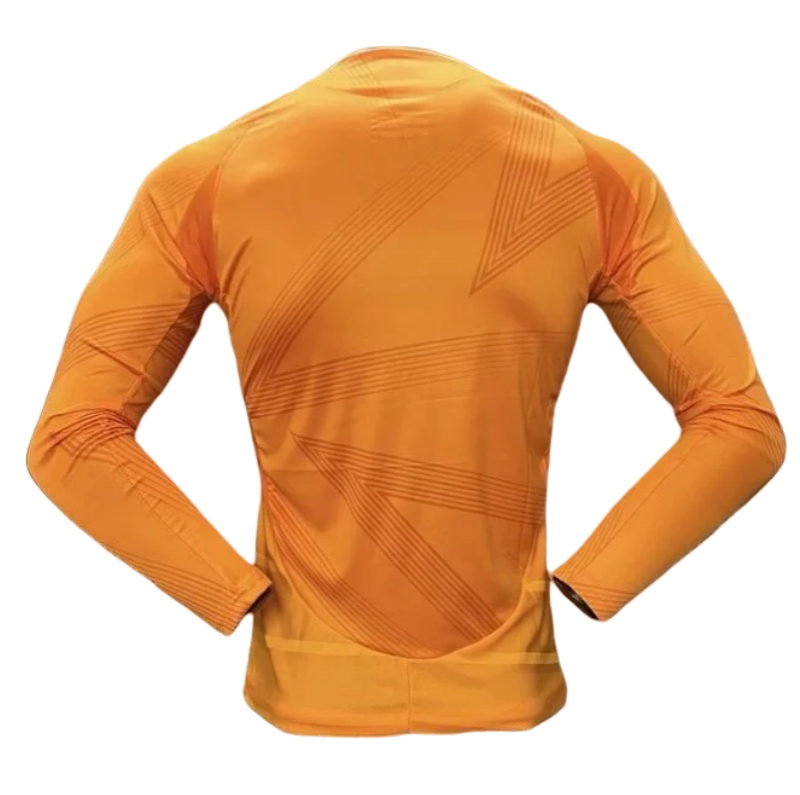 24-25 Real Madrid Away Soccer Jersey Player Edition Long Sleeve