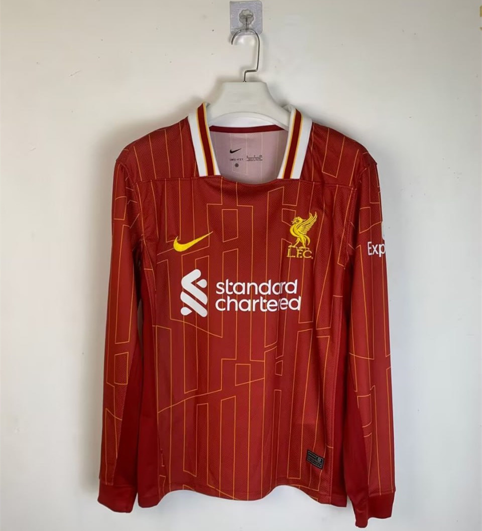 Liverpool Home Long Sleeve Jersey 24/25