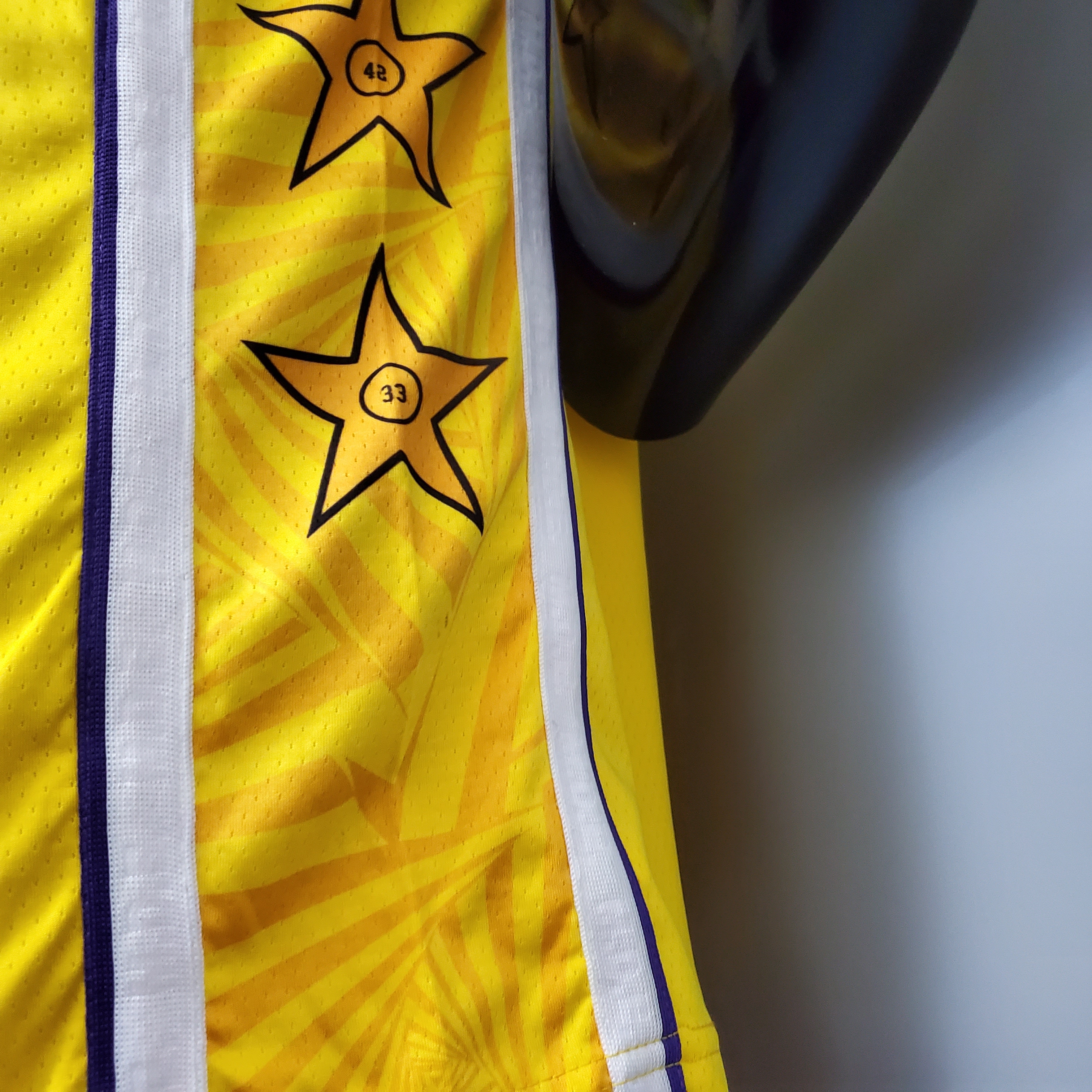 Kobe Bryant Los Angeles Lakers Swingman Jersey Yellow