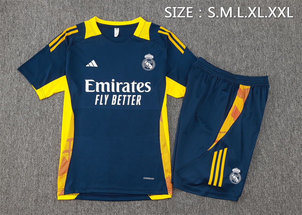Real Madrid Training Short sleeve Suit 24/25