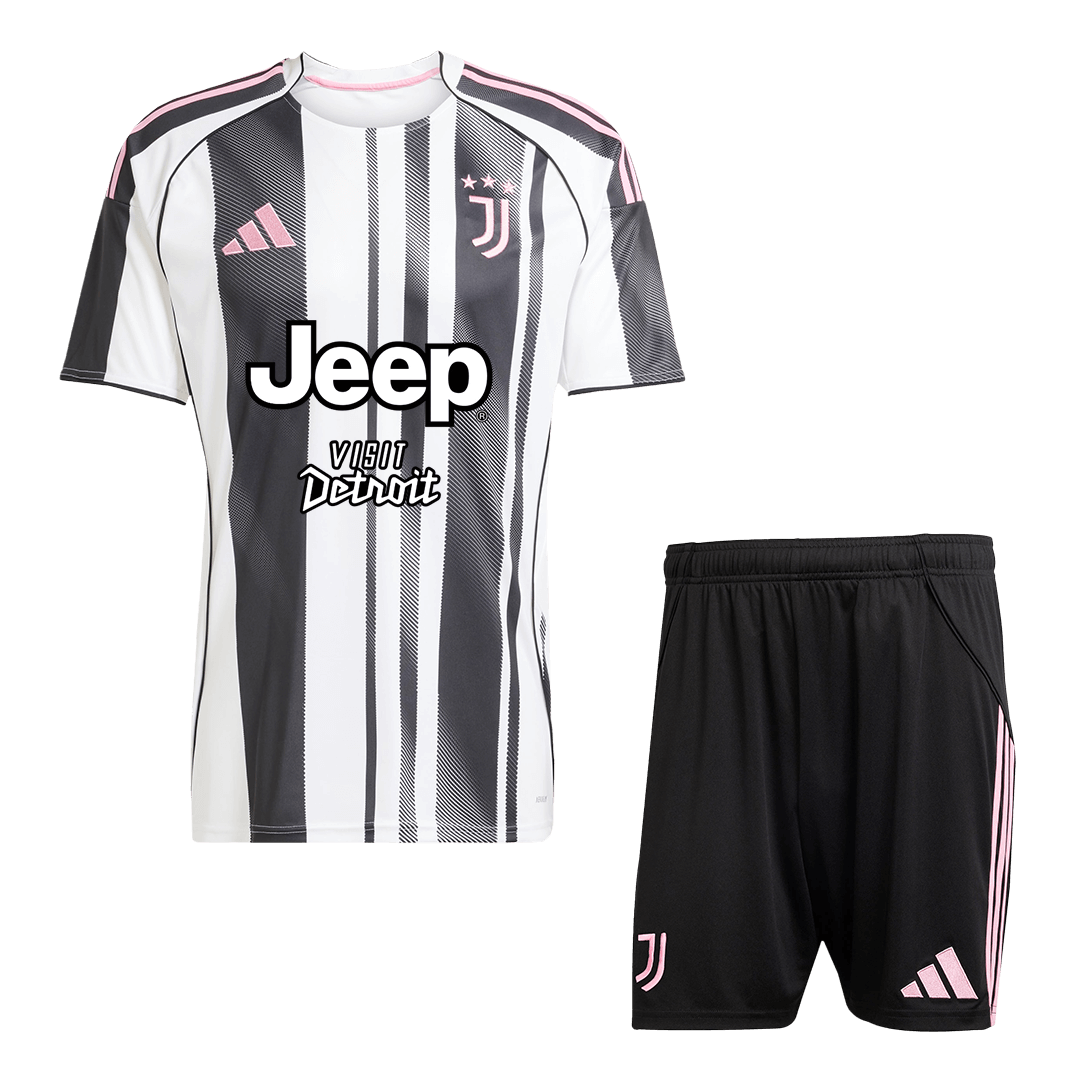 Juventus Home Soccer Uniform Kits 2025-26