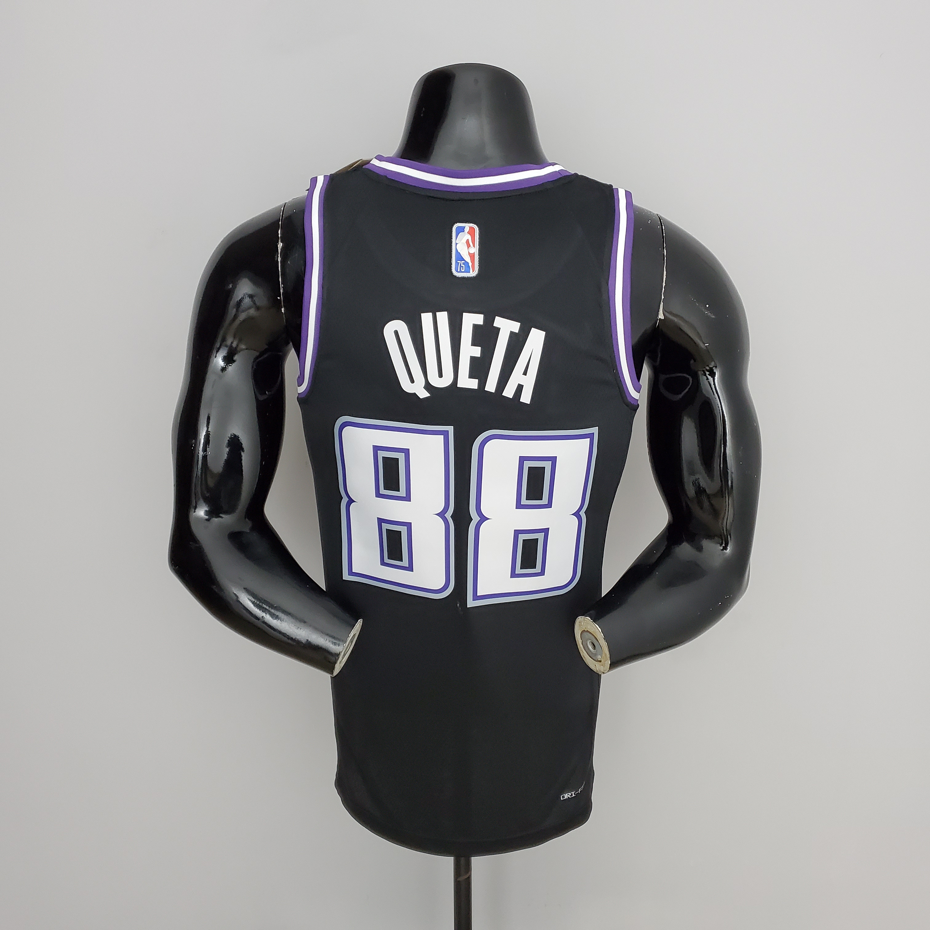 Neemias Queta Sacramento Kings 2022 City Edition Swingman Jersey Black