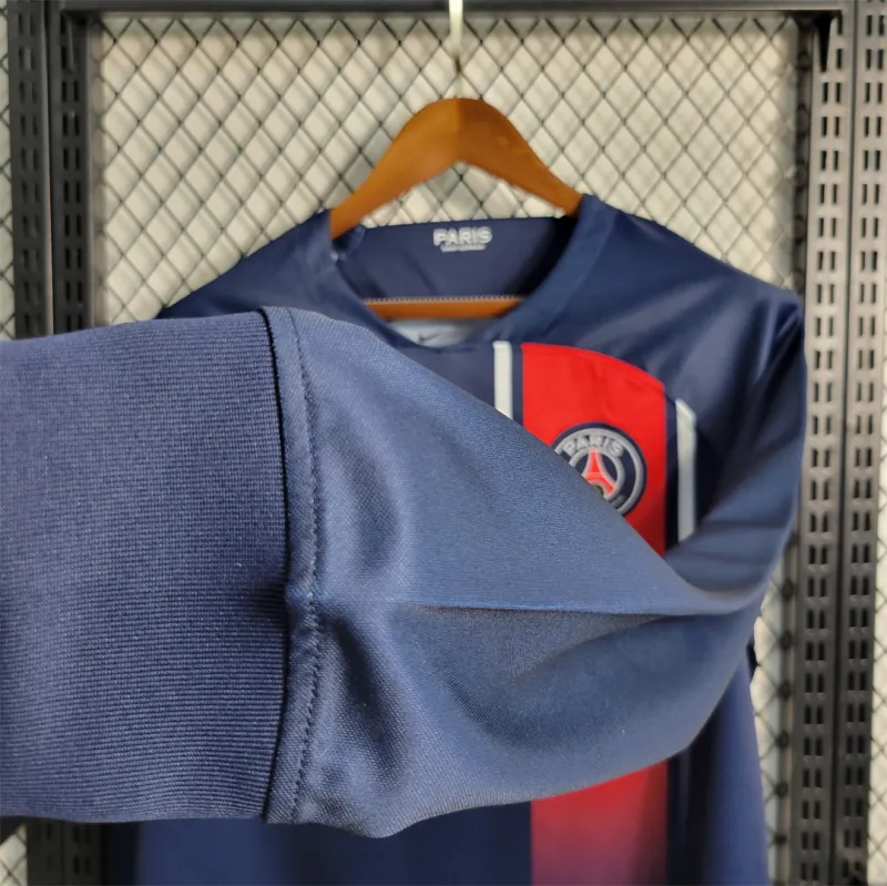 23-24  PSG Home Long Sleeve Jersey