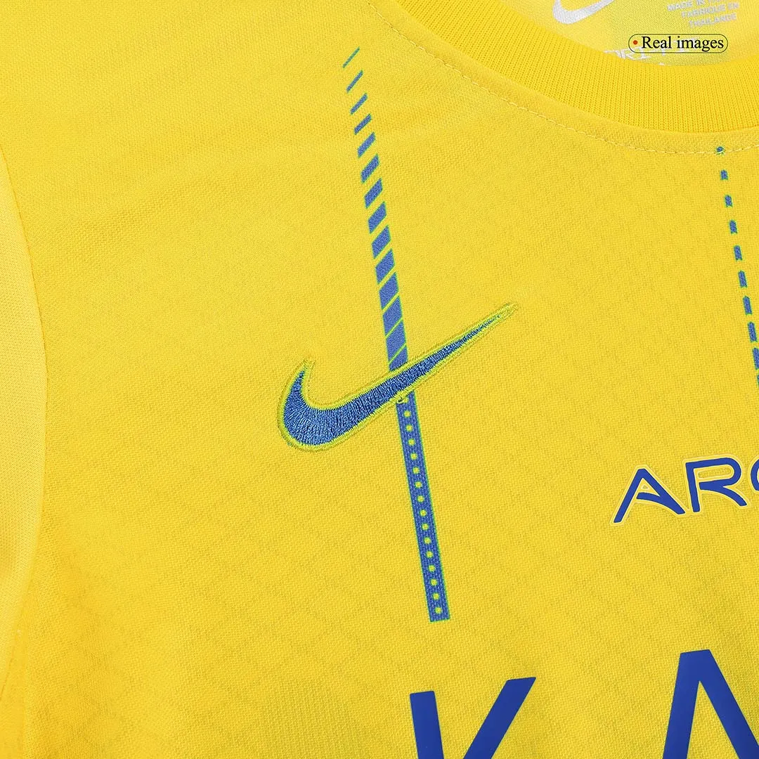 2023/24 Kids Al Nassr Home Kit Jersey+Shorts