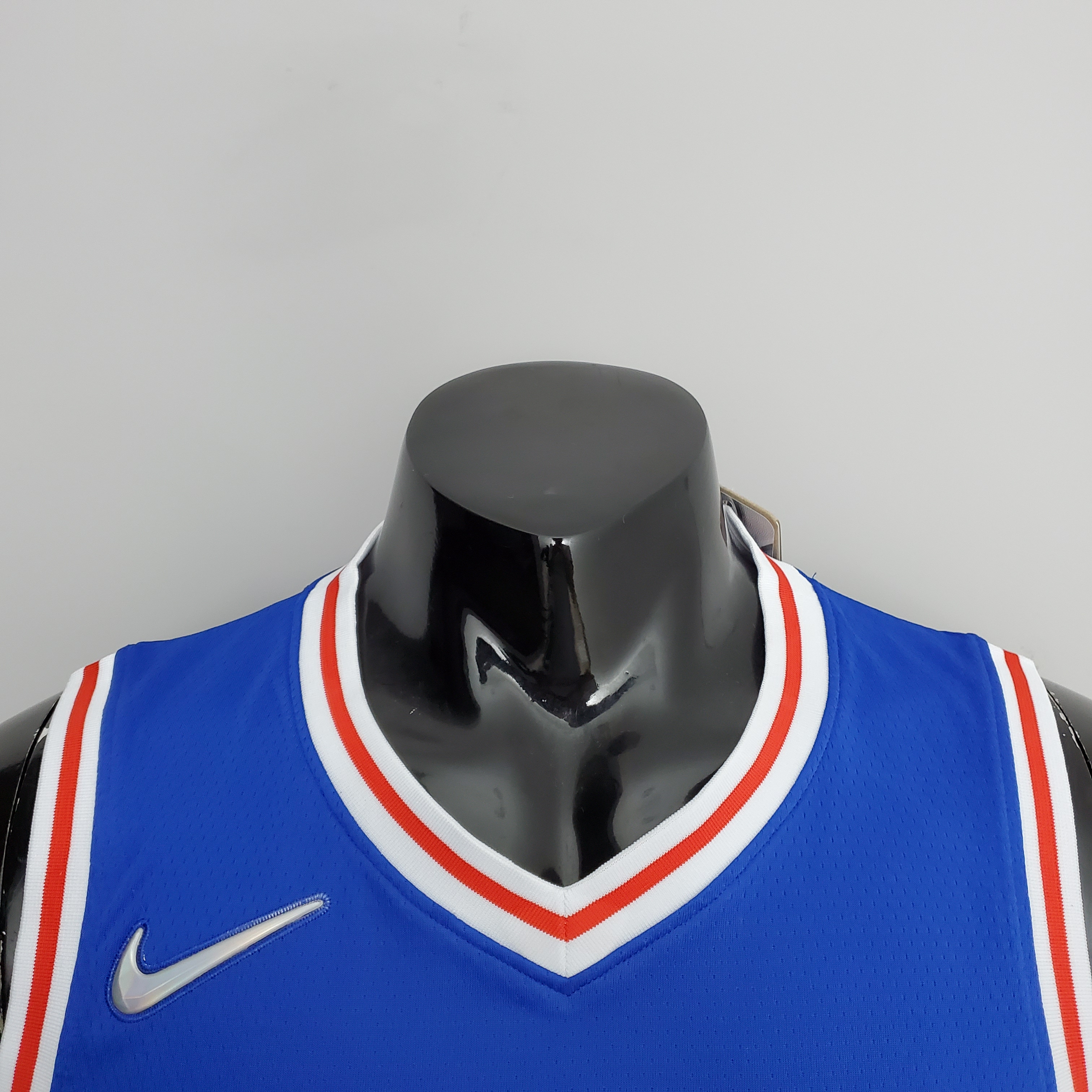 Allen Iverson Philadelphia 76ers 75th Anniversary Swingman Jersey Blue