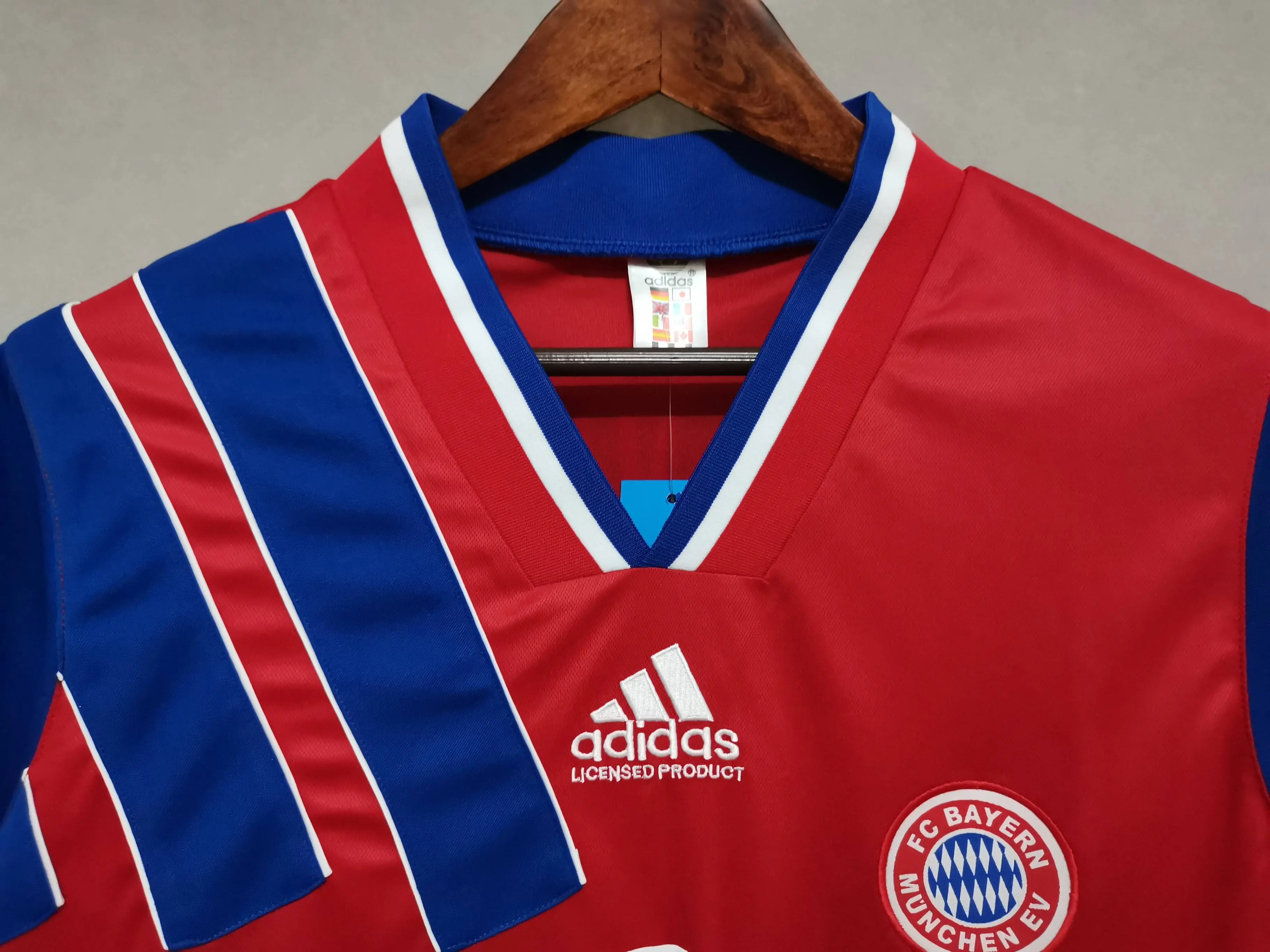 93-95 Bayern Munich Retro Jersey Home
