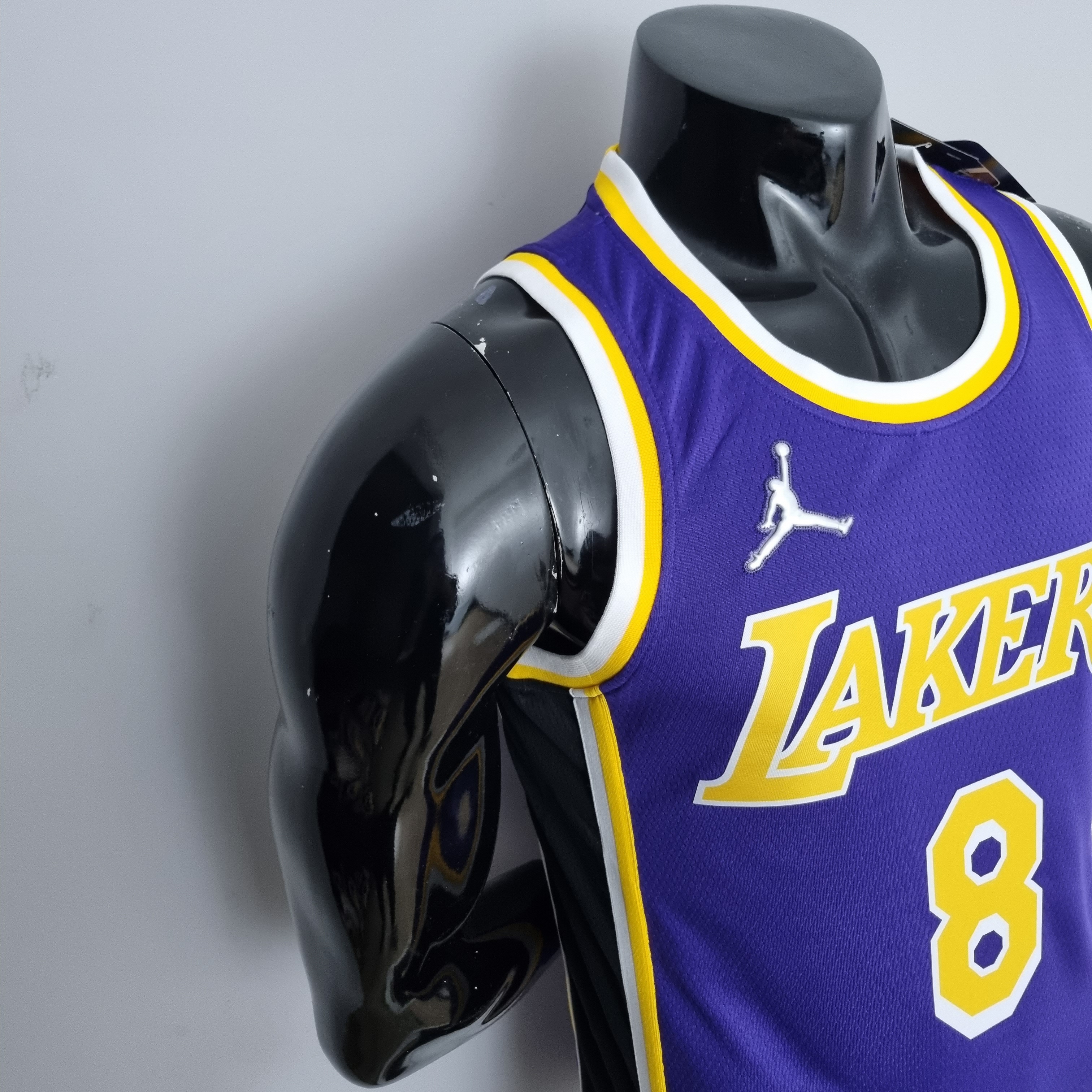 Kobe Bryant Los Angeles Lakers 75th Anniversary Swingman Jersey Purple