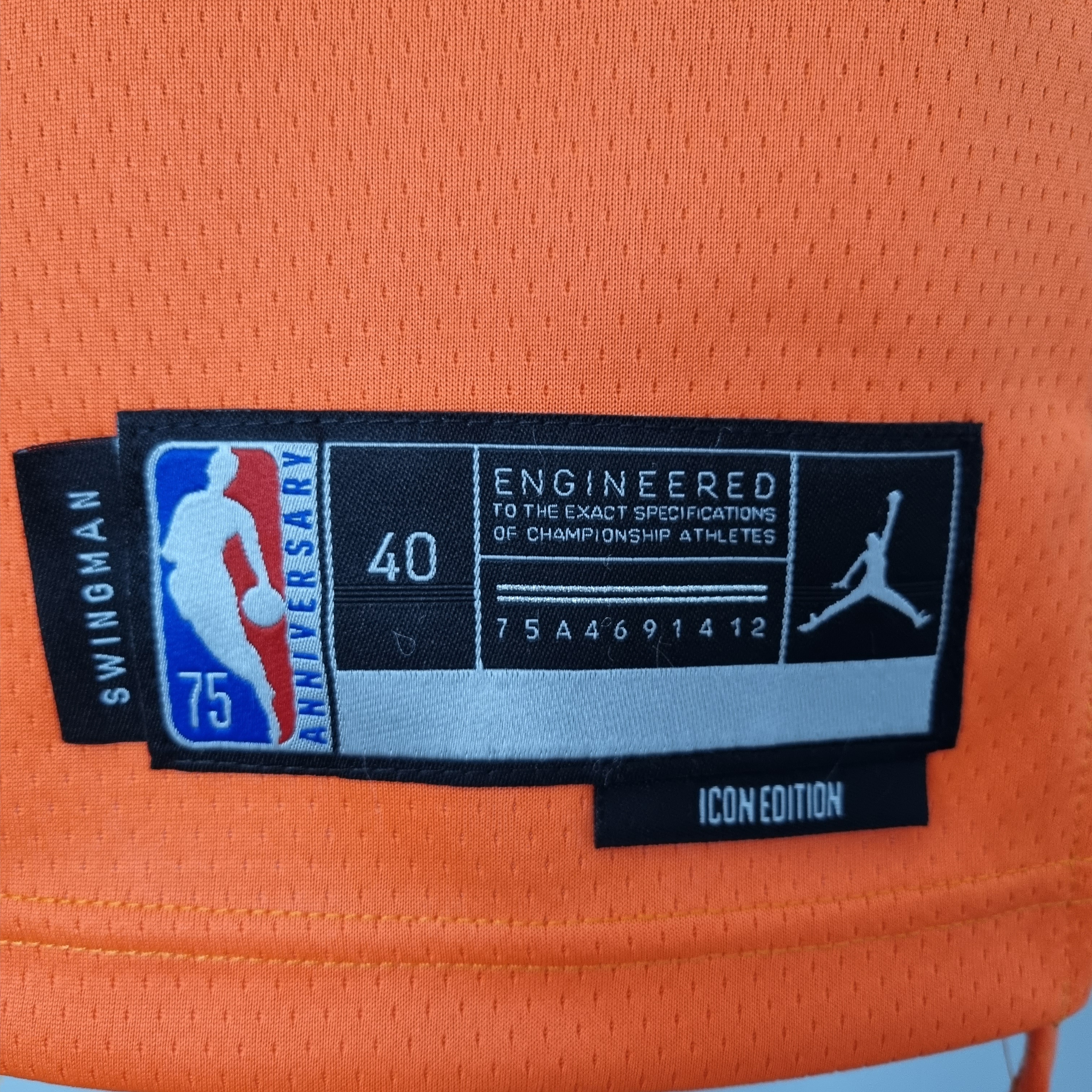 Chris Paul Phoenix Suns 75th Anniversary Swingman Jersey Orange