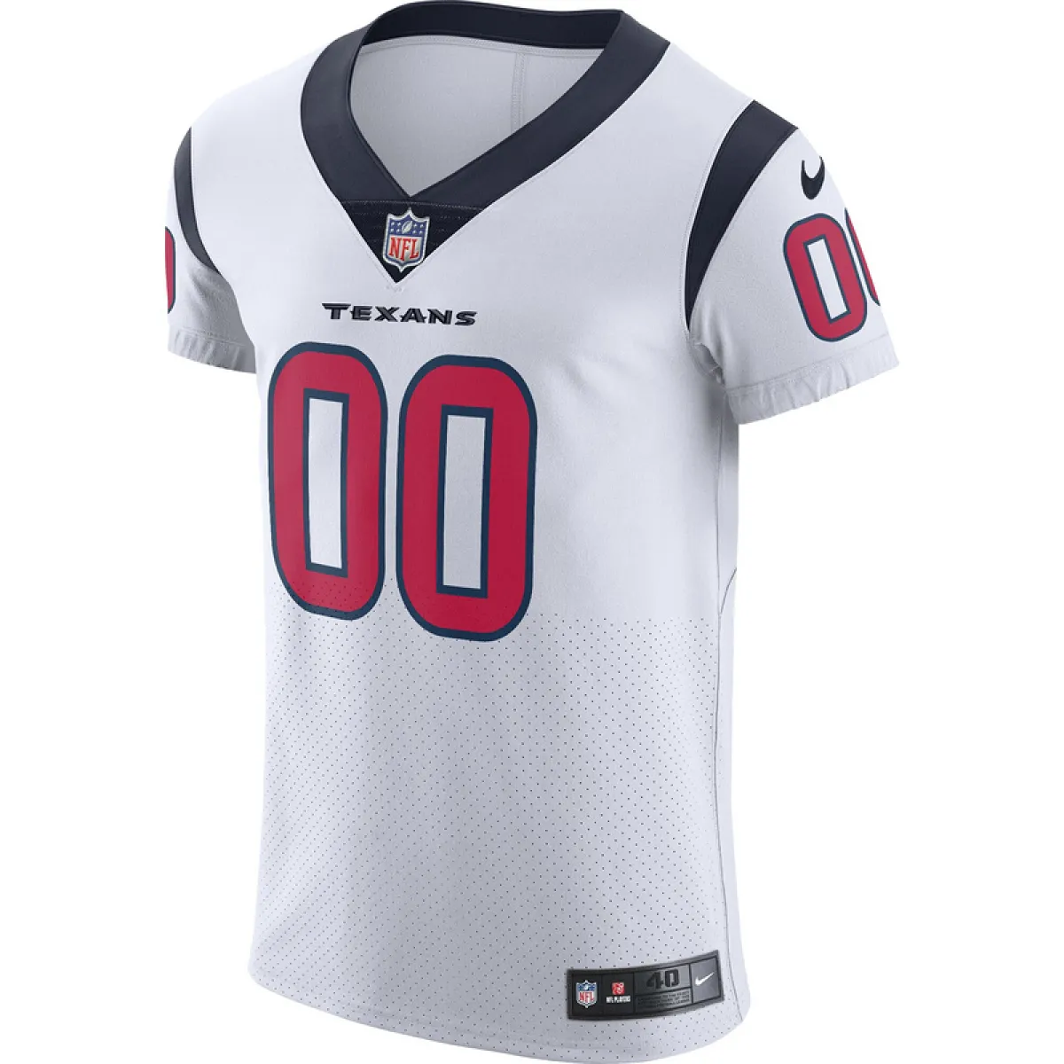 Men's Houston Texans Nike White Vapor Untouchable Custom Elite Jersey
