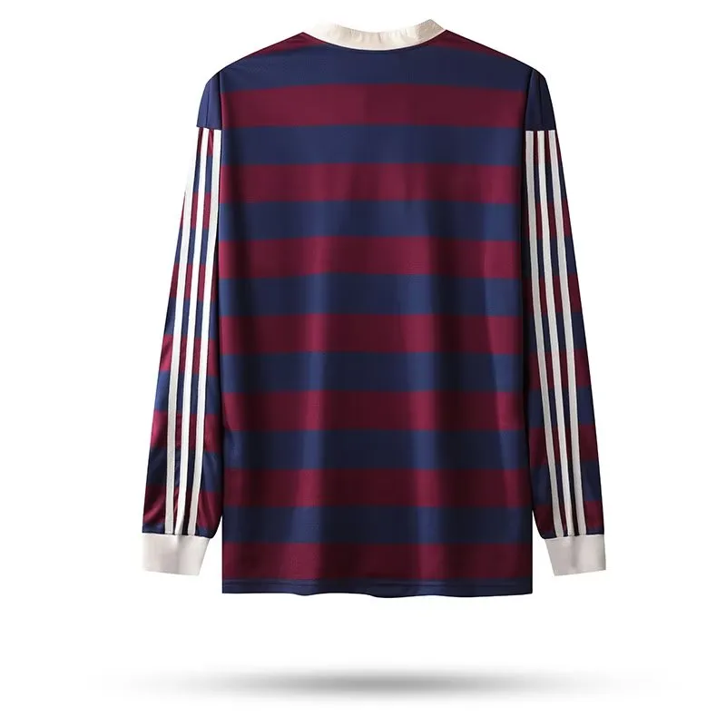 Newcastle Retro Jersey Long Sleeve Away 1995/96