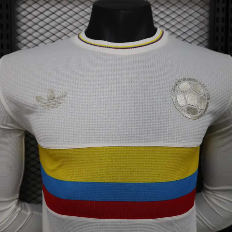 Colombia Nation 24-25 100th Anniversary Player Version Long sleeve Jersey Soccer Shirt