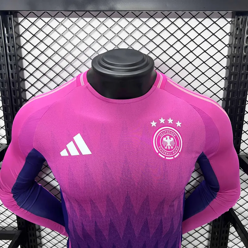 2024 Germany Euro Cup Away Soccer Jersey Long Sleeve Player Version