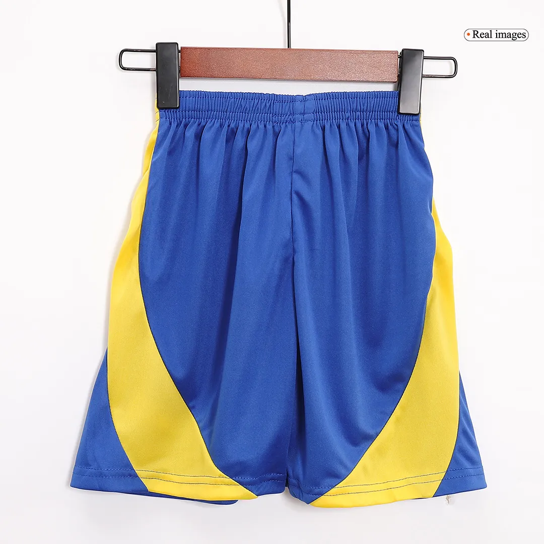 Spain Home Kit(Jersey+Shorts) Soccer Apparels Euro 2024