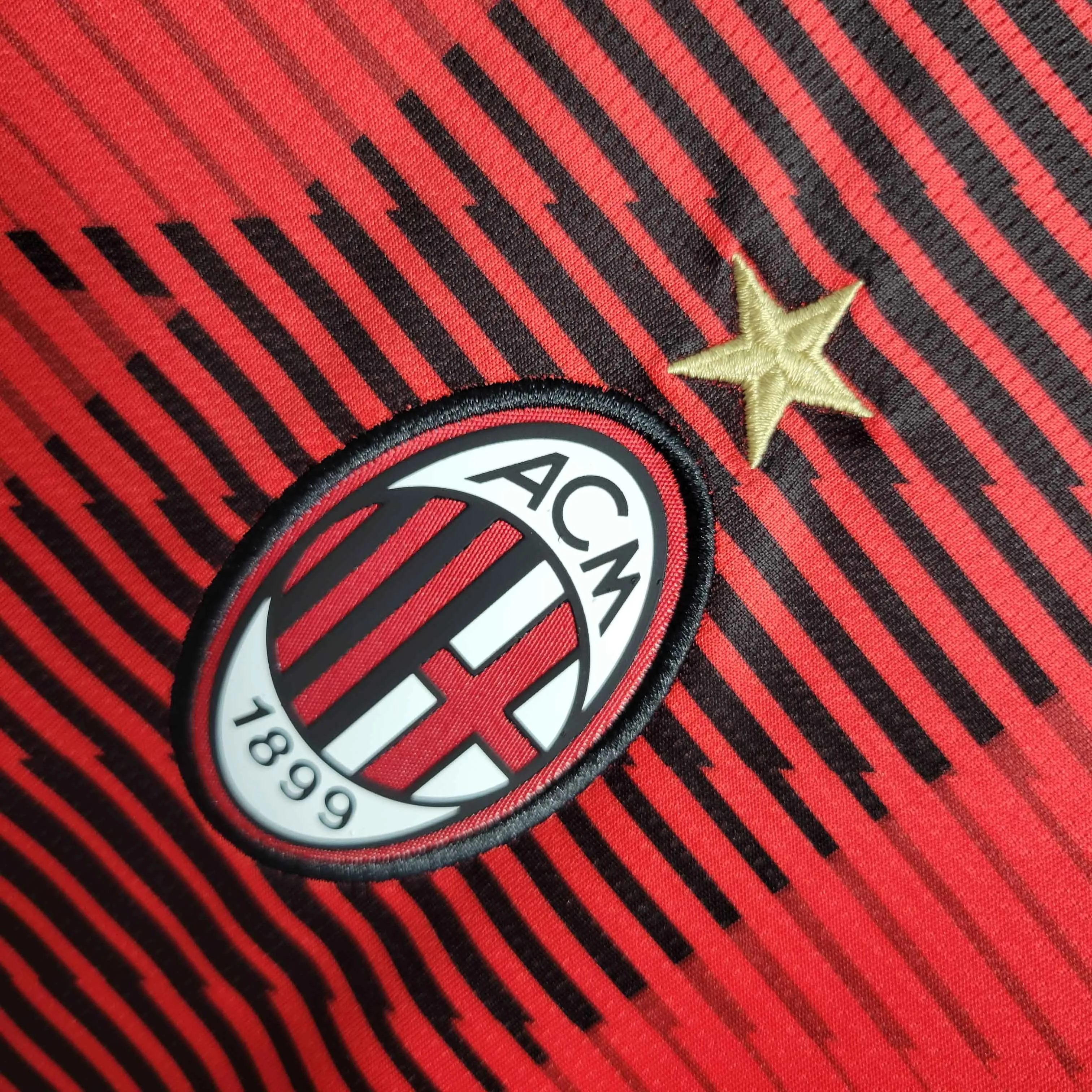 23-24 AC Milan Home Long Sleeve Jersey
