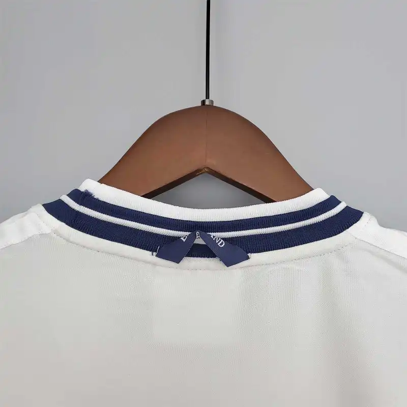 2000 England Retro Jersey Home Replica Euro Cup