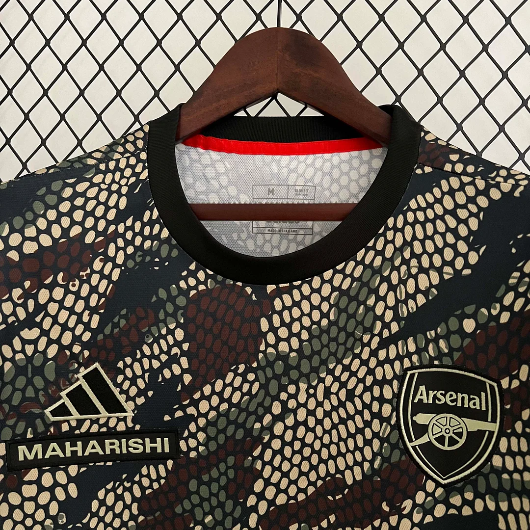 Arsenal Maharishi Joint Edition Football Shirt 2023/2024 Fan version