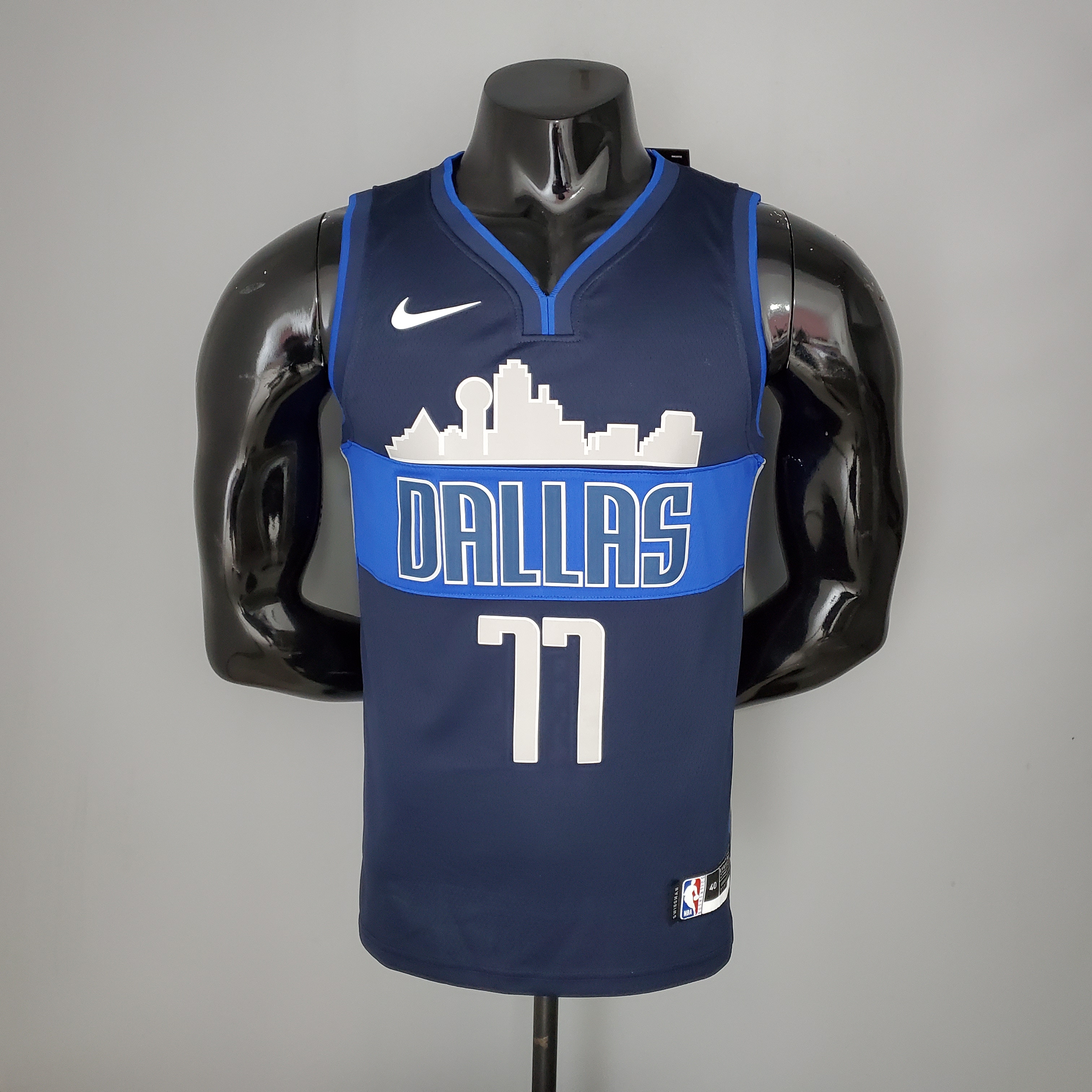 Luka Doncic Dallas Mavericks Iceberg Edition Swingman Jersey Blue