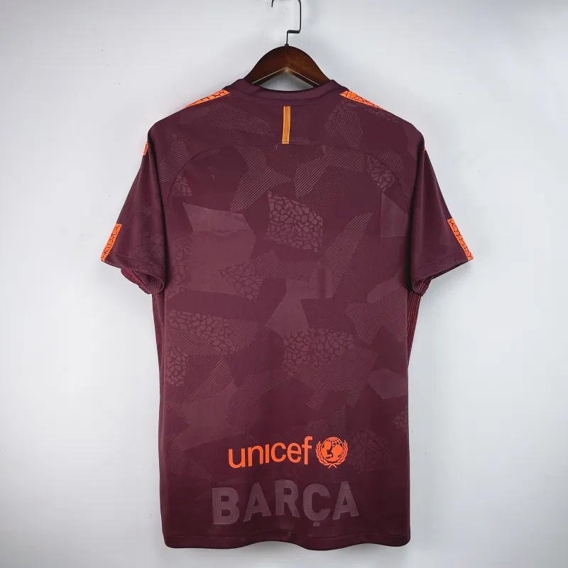 17-18 Barcelona Third Away Retro Jersey