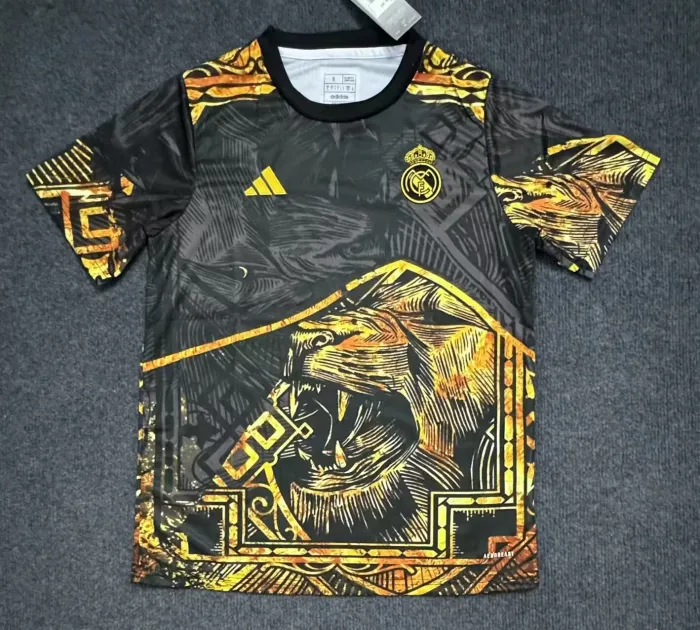 Real Madrid Golden Lion Man Jersey 25/26