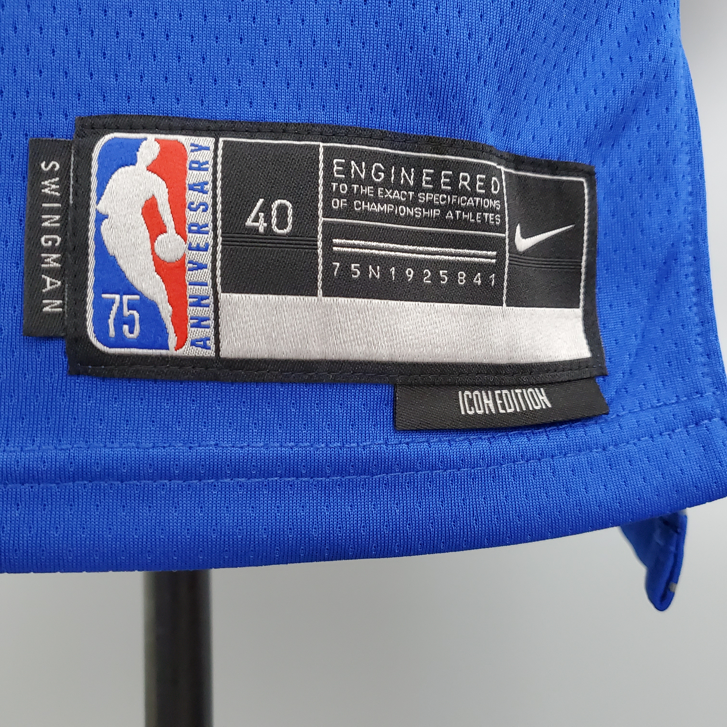 Paul George LA Clippers 75th Anniversary Swingman Jersey Blue