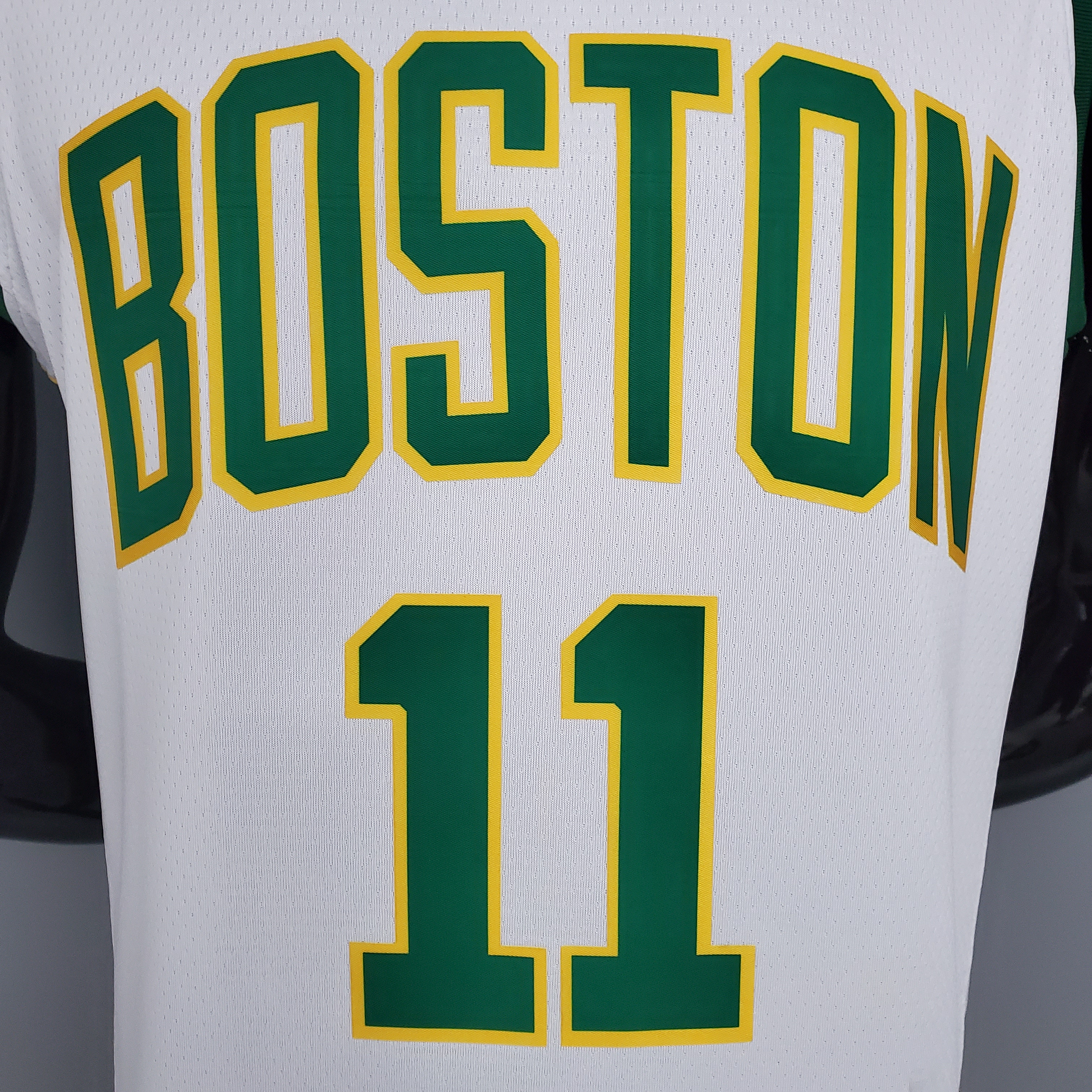 Kyrie Irving Boston Celtics White Platinum Limited Swingman Jersey