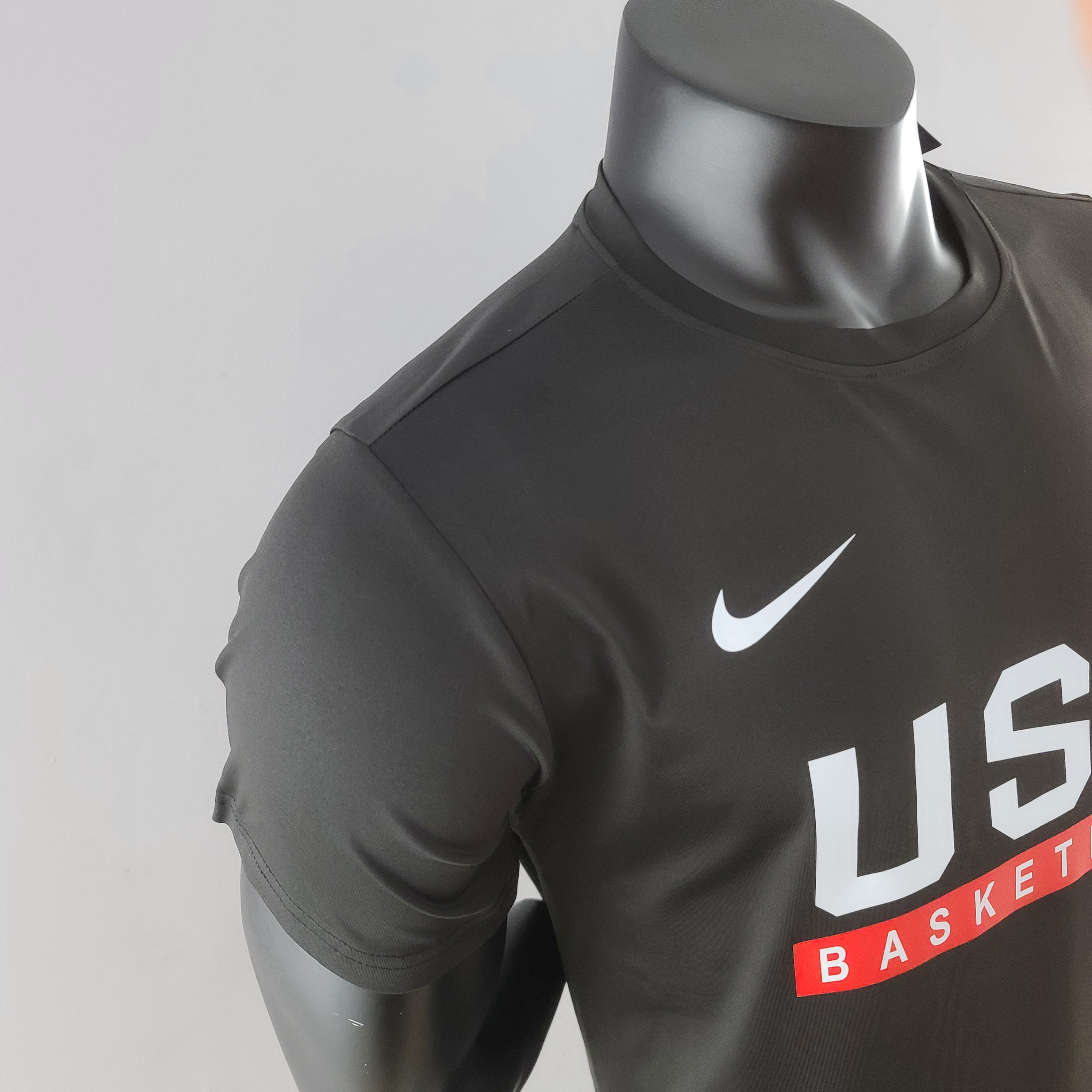 USA Basketball Team Casual T-shirt Black