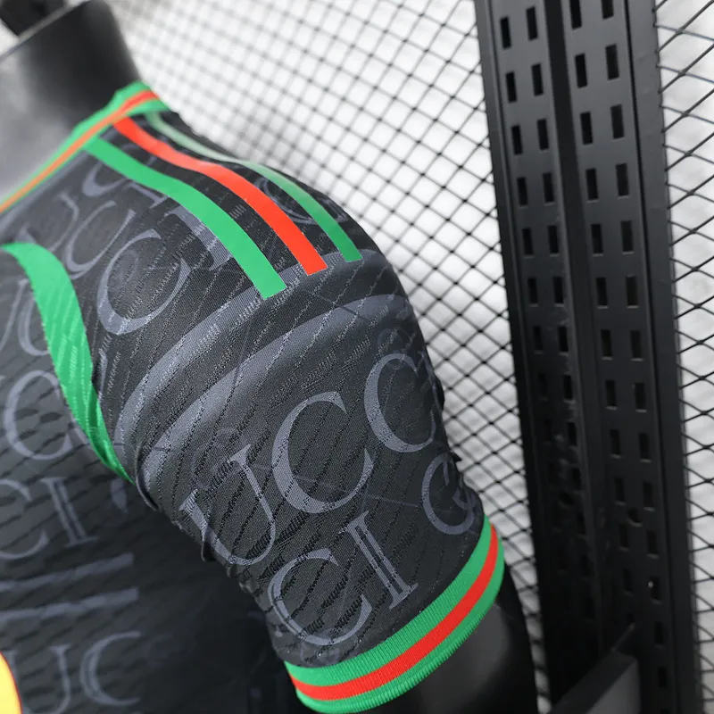 24-25 Real Madrid VS GUCCI Black Player Version Jersey