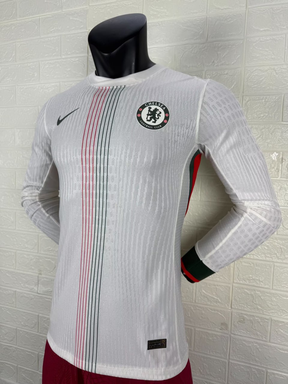 Chelsea Away Player Long Sleeve Jersey 25/26