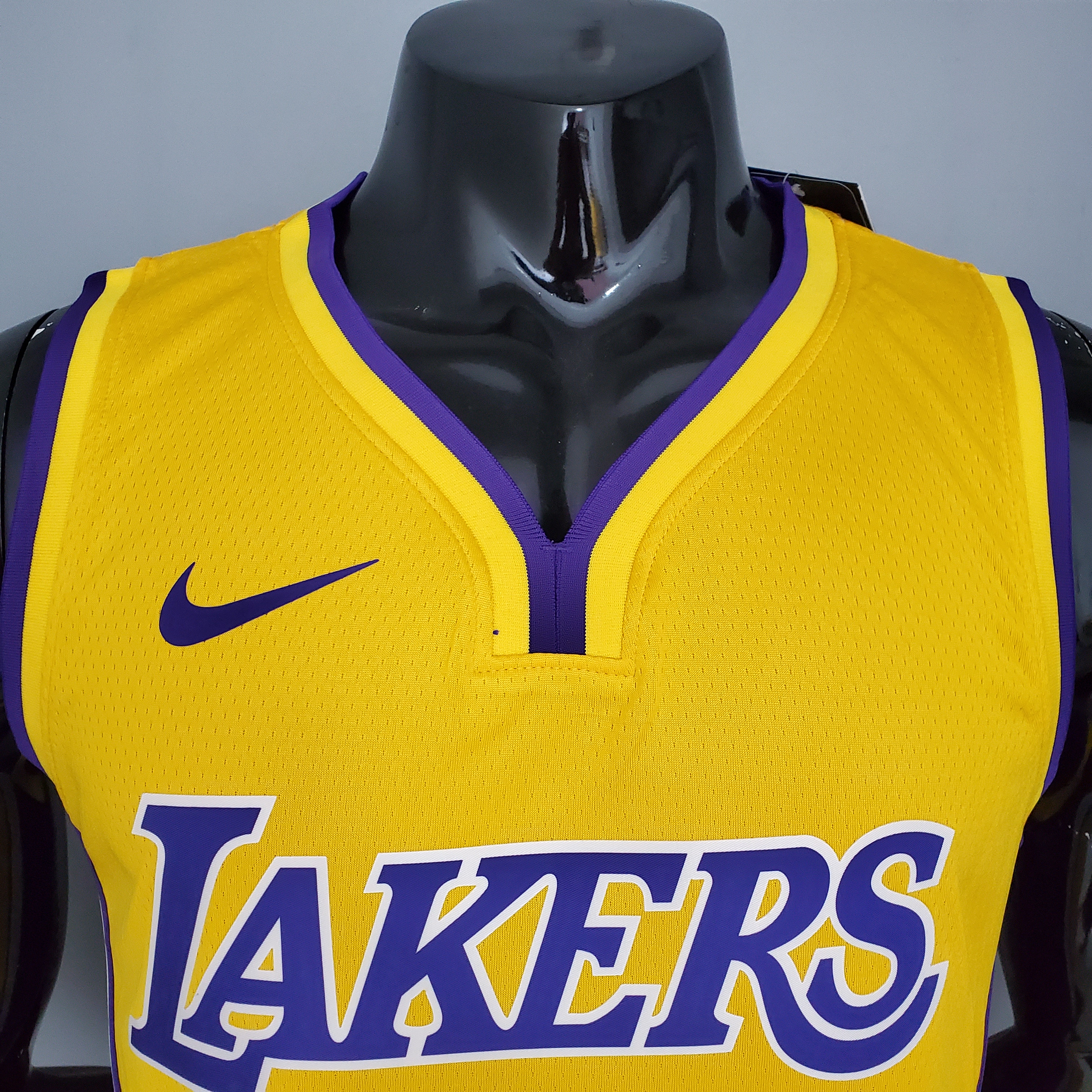 Carmelo Anthony Los Angeles Lakers 2020/21 Swingman Jersey Yellow