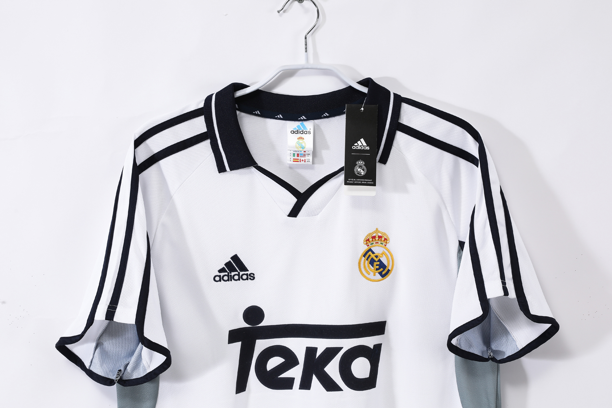 Real Madrid Home Retro Jersey 2000/01