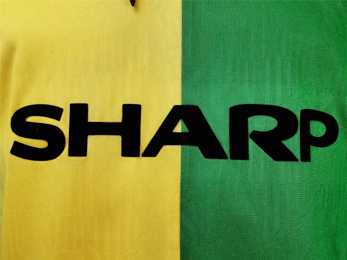 Manchester United Third Long Sleeve Retro Jersey 92/93