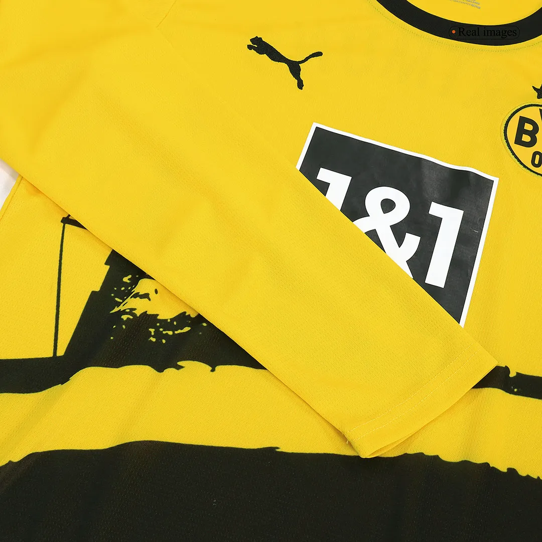 23-24 Borussia Dortmund Home Long Sleeve Jersey