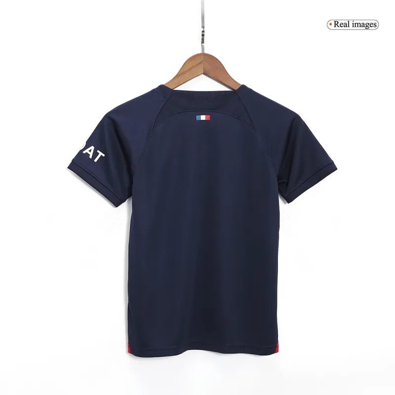 23-24 Kids PSG Home Jersey Kit