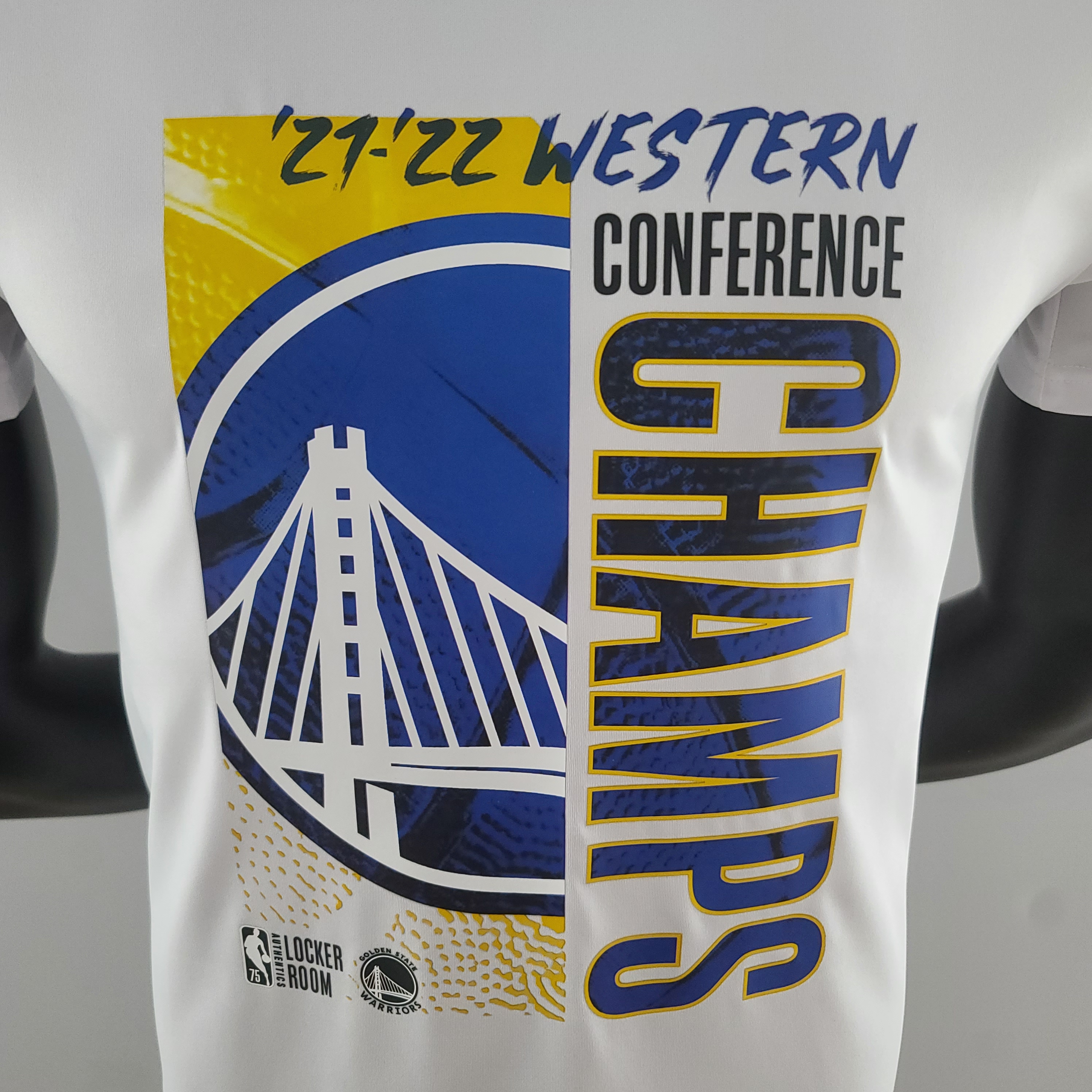 Golden State Warriors Western Conference Champs Casual T-shirt White