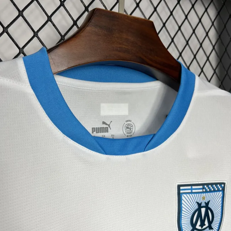 24-25 Marseilles Home Soccer Jersey