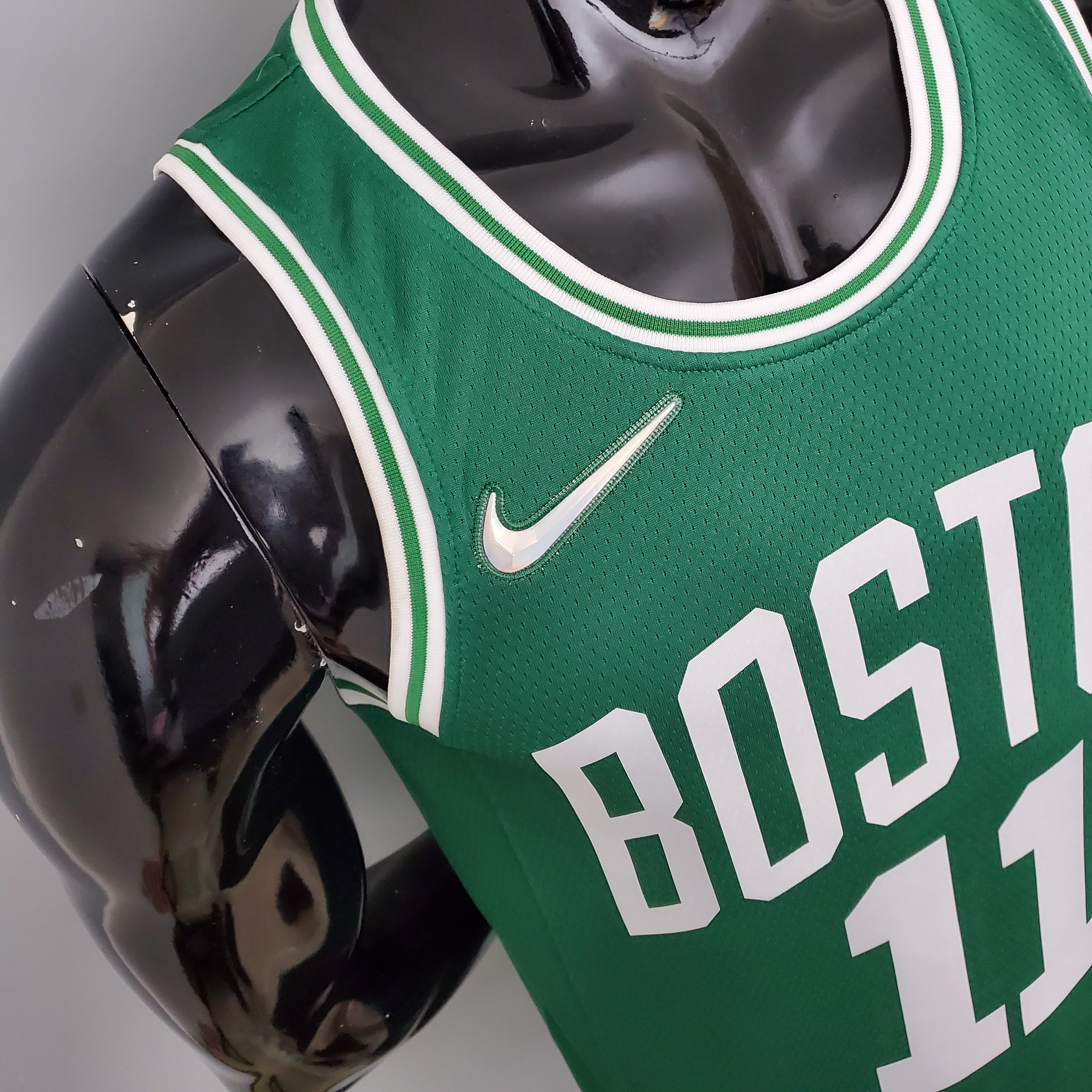 Kyrie Irving Boston Celtics 75th Anniversary Swingman Jersey Green