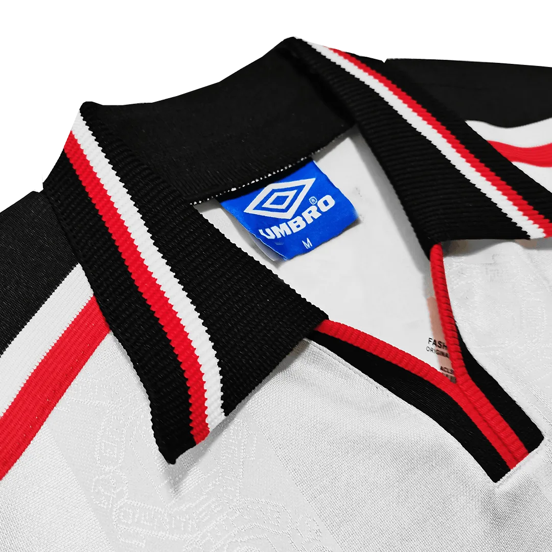 1998/99 Manchester United Retro Long Sleeve Away Jersey