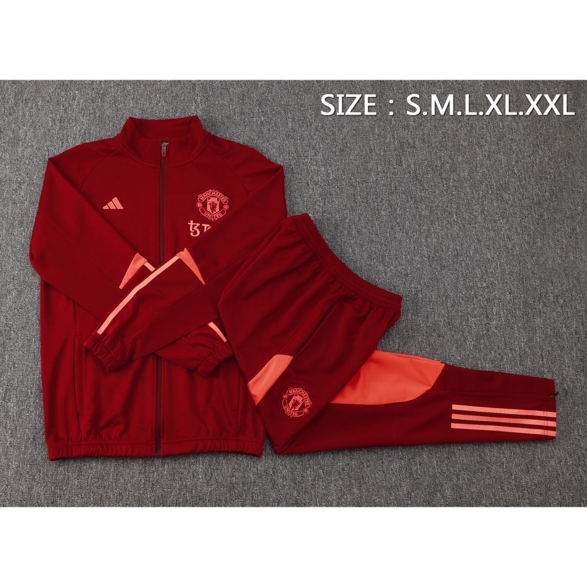 2023-24 Manchester United Club Red Football Sports Kit