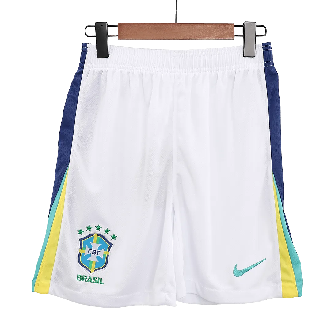 Brazil Soccer Shorts Custom Away 2024