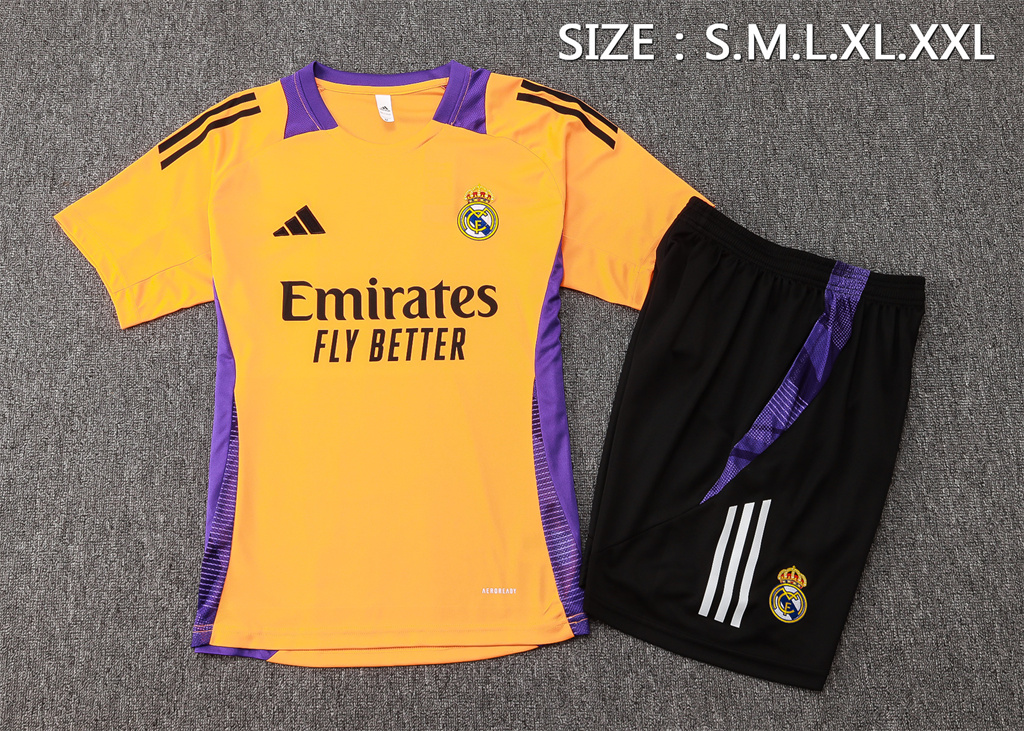 Real Madrid Training Short sleeve Suit 24/25