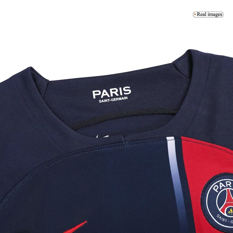 23-24 Kids PSG Home Jersey Kit